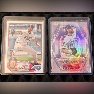 Clayton Kershaw 2023 Topps Stars of the MLB-LA Dodgers